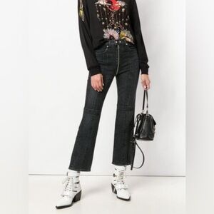 Rag and Bone Zipper Detail Flare Jeans Size 24